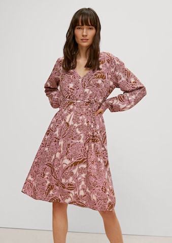 COMMA Dress in Brown: front