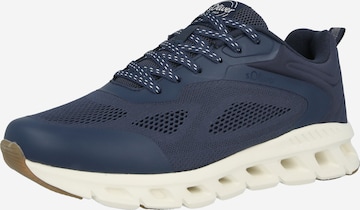 Baskets basses s.Oliver en bleu : devant