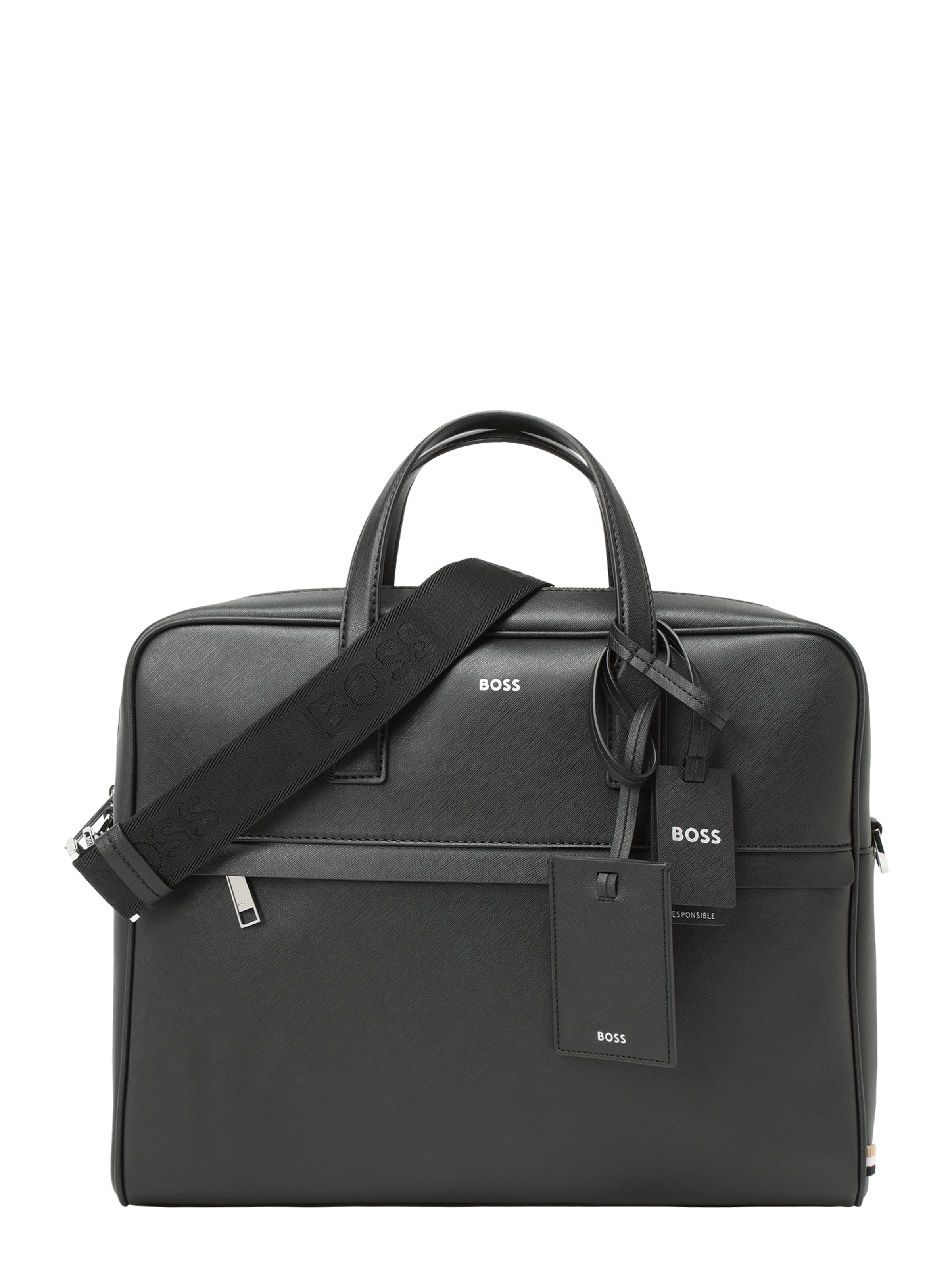 juoda BOSS Portfelis-rankinė &#x27;Zair&#x27;: priekis