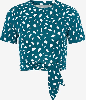 Les Lunes Shirt 'Lou' in Blue: front