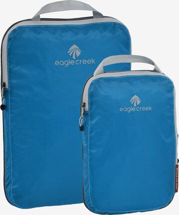 EAGLE CREEK Garment Bag 'Cube' in Blue: front