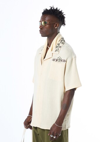 Comfort fit Camicia di VAMOS CLO in bianco