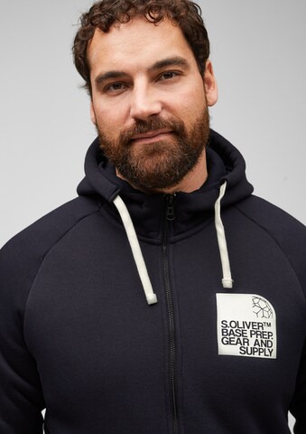 s.Oliver Sweat jacket in Blue