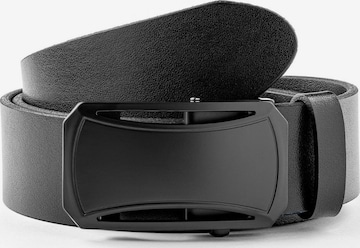 jolar Gürtel 'MODERN' in Schwarz: Vorderseite
