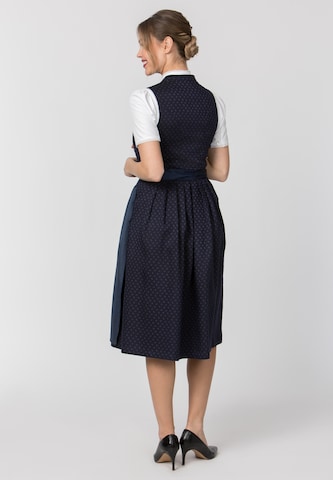STOCKERPOINT Dirndl 'Marlina' in Blauw