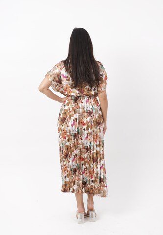 Elara Dress in Beige