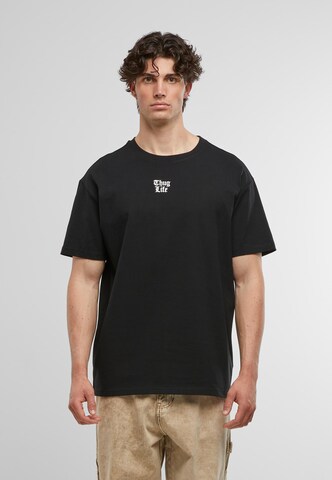 Thug Life Shirt in Zwart