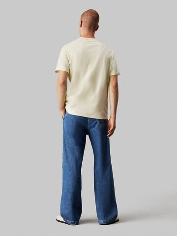 Wide Leg Jean Calvin Klein Jeans en bleu