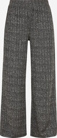 Wide leg Pantaloni di QS in grigio: frontale