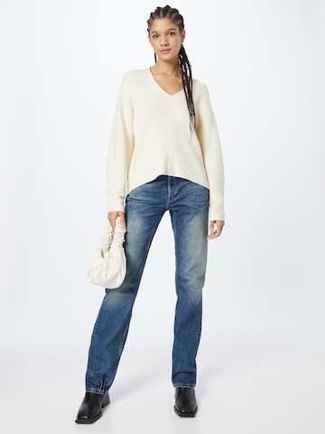 TOM TAILOR Pullover in Beige