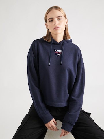 Tommy Jeans Sweatshirt 'Essential' in Blue: front