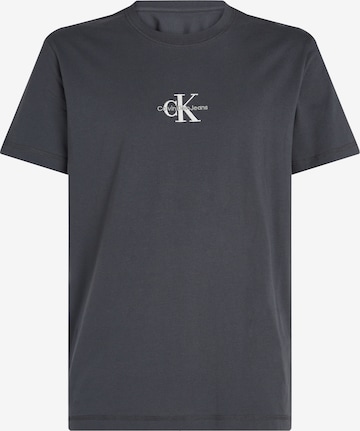 Calvin Klein Jeans Regular T-Shirt in Grau: Vorderseite