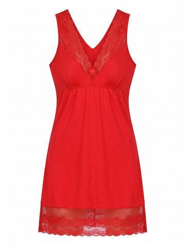 Donna Negligee 'Tara' in Red: front