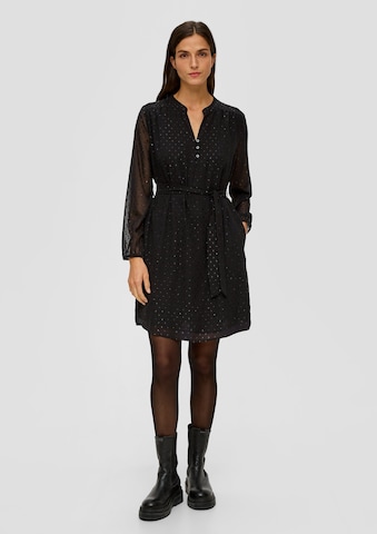 s.Oliver Shirt Dress in Black