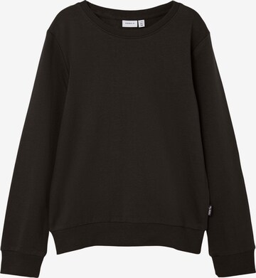 Sweat NAME IT en noir : devant