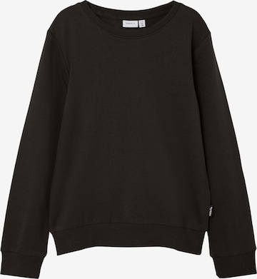 NAME IT Sweatshirt in Black: front