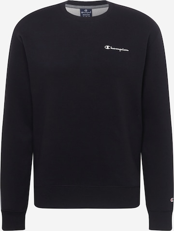 Champion Authentic Athletic Apparel Sweatshirt in Black: front