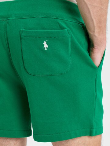 Loosefit Pantalon Polo Ralph Lauren en vert