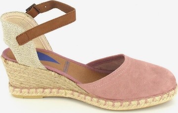 VERBENAS Sandals 'Malena Serraje' in Pink