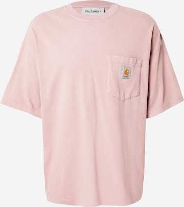 T-Shirt 'Hudson' Carhartt WIP en rose : devant