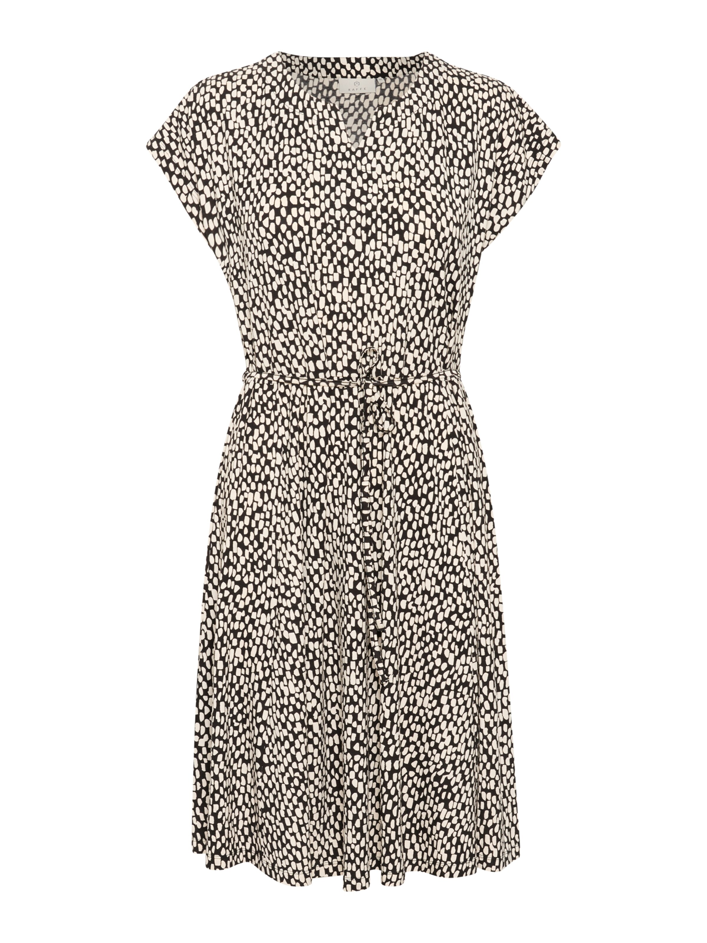 Abito 'Bella' di Kaffe in nero: frontale