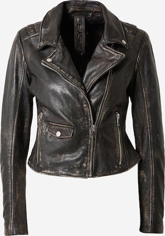 Gipsy Between-season jacket 'Dovea' in Black: front