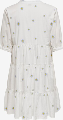 Robe-chemise ONLY en blanc