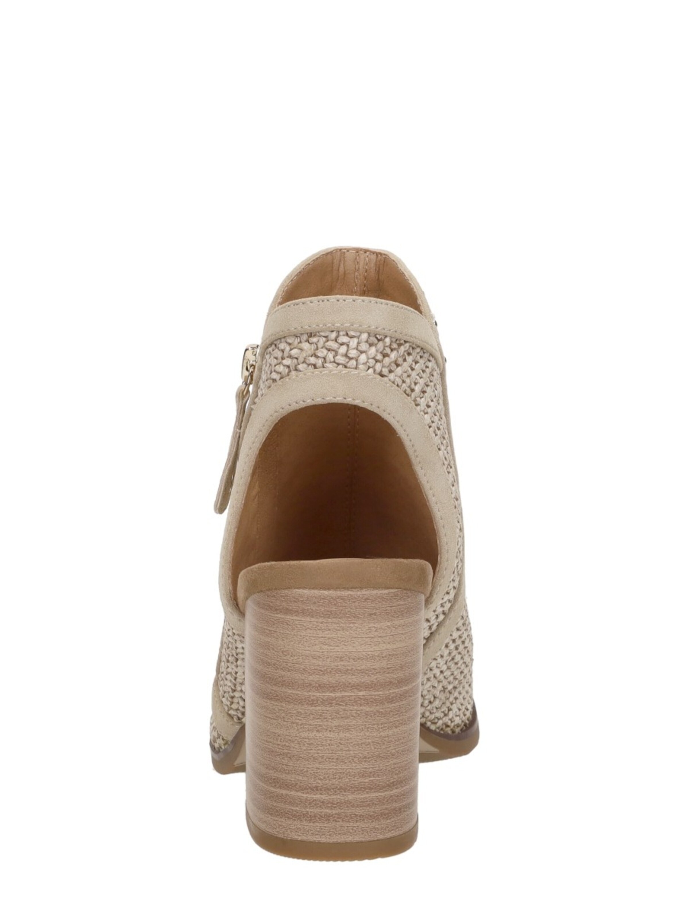 MUSTANG Sandale 'Sandalen Hak'‌‌‌‌ in Beige