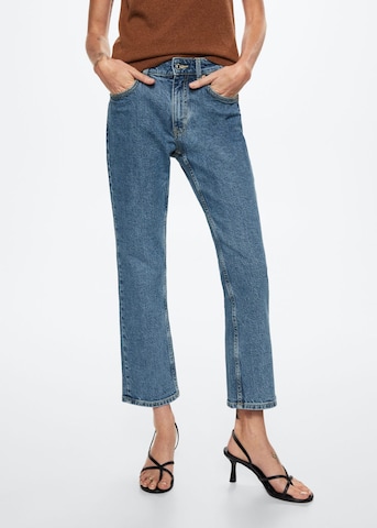 MANGO Boot cut Jeans 'Kylie' in Blue: front
