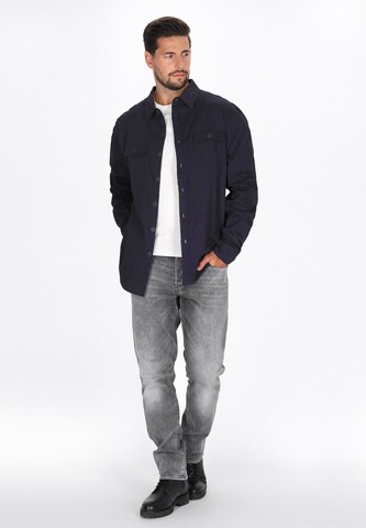 Coupe regular Chemise DreiMaster Vintage en bleu