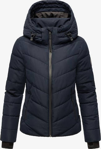 MARIKOO Winter jacket in Blue: front