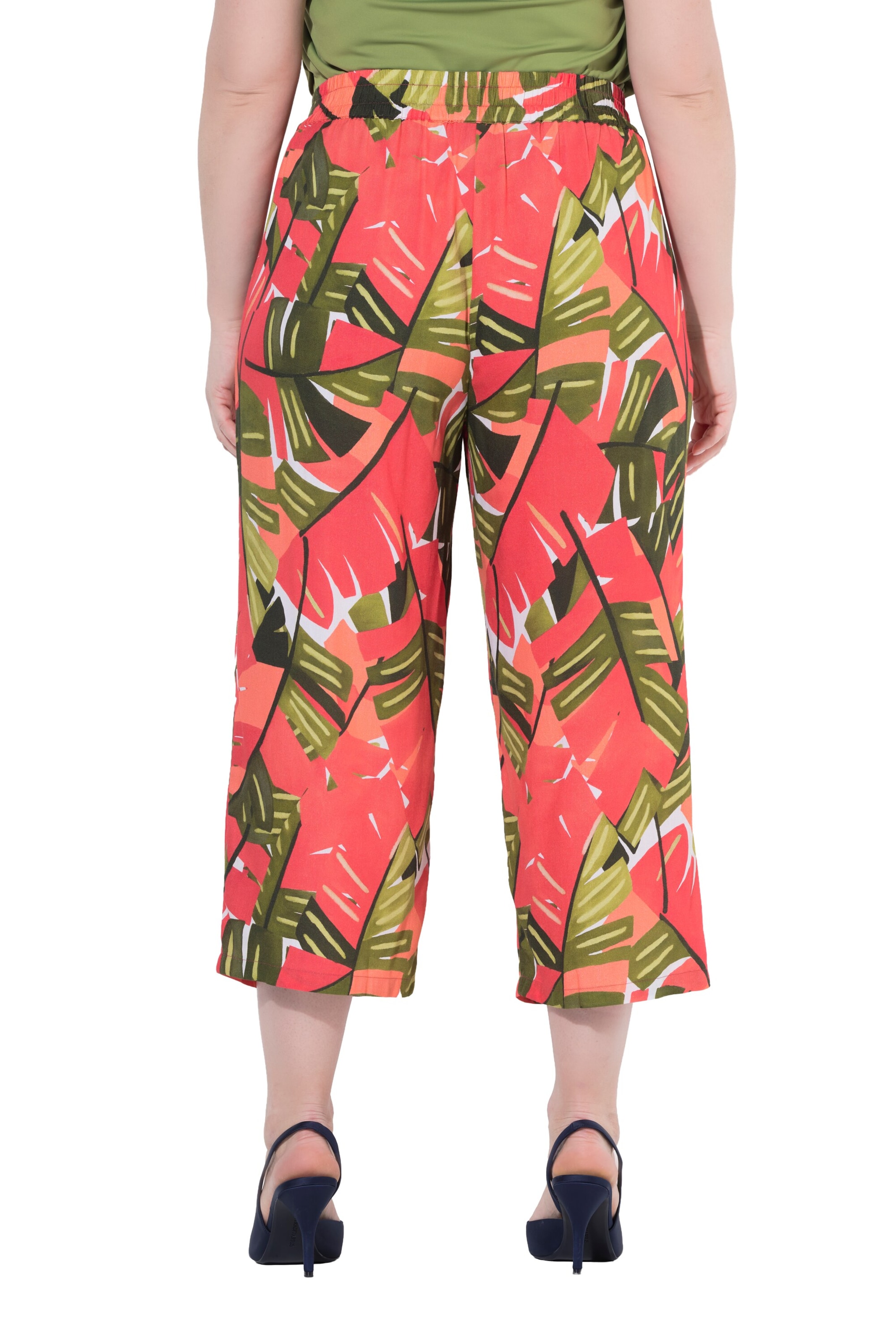 Ulla Popken Loosefit Hose in Pink