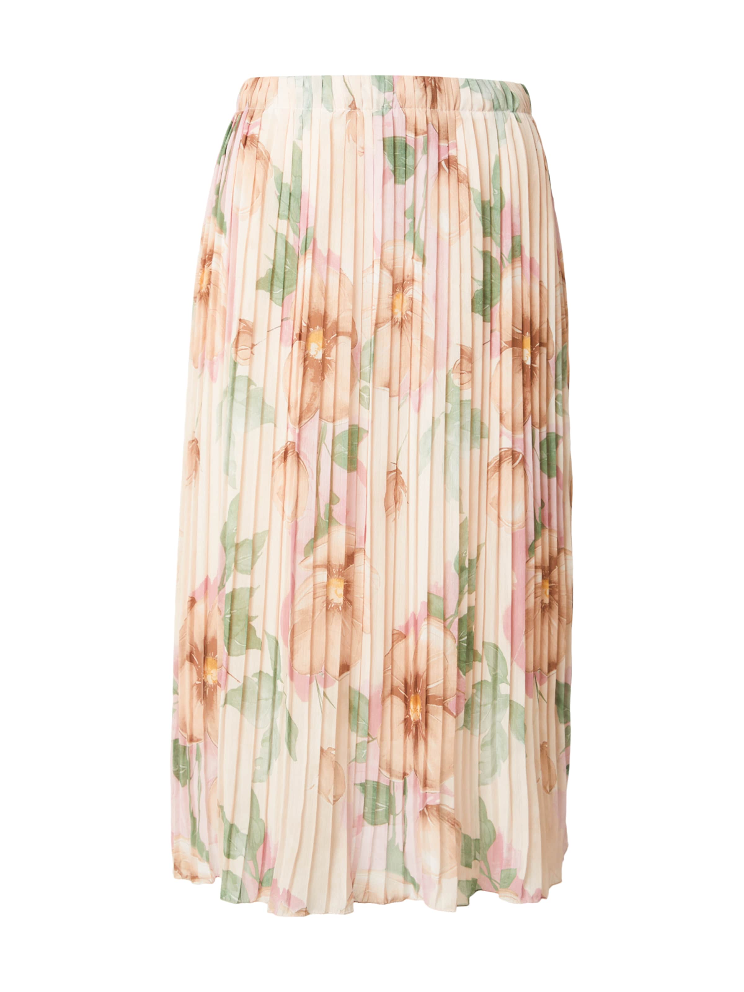 ZABAIONE Skirt 'Ki44anii' in Beige: front