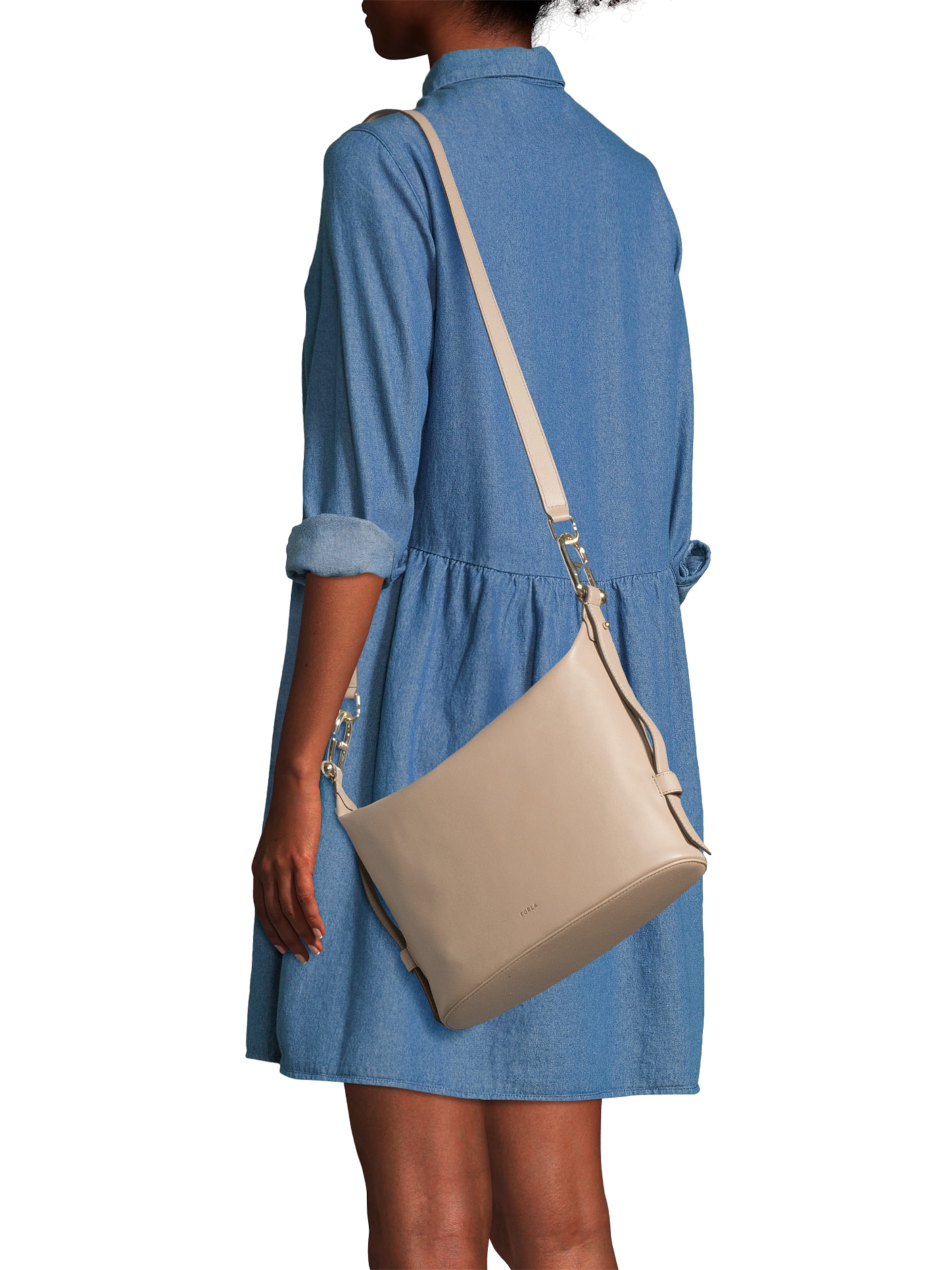 FURLA Τσάντα ώμου σε γκρι