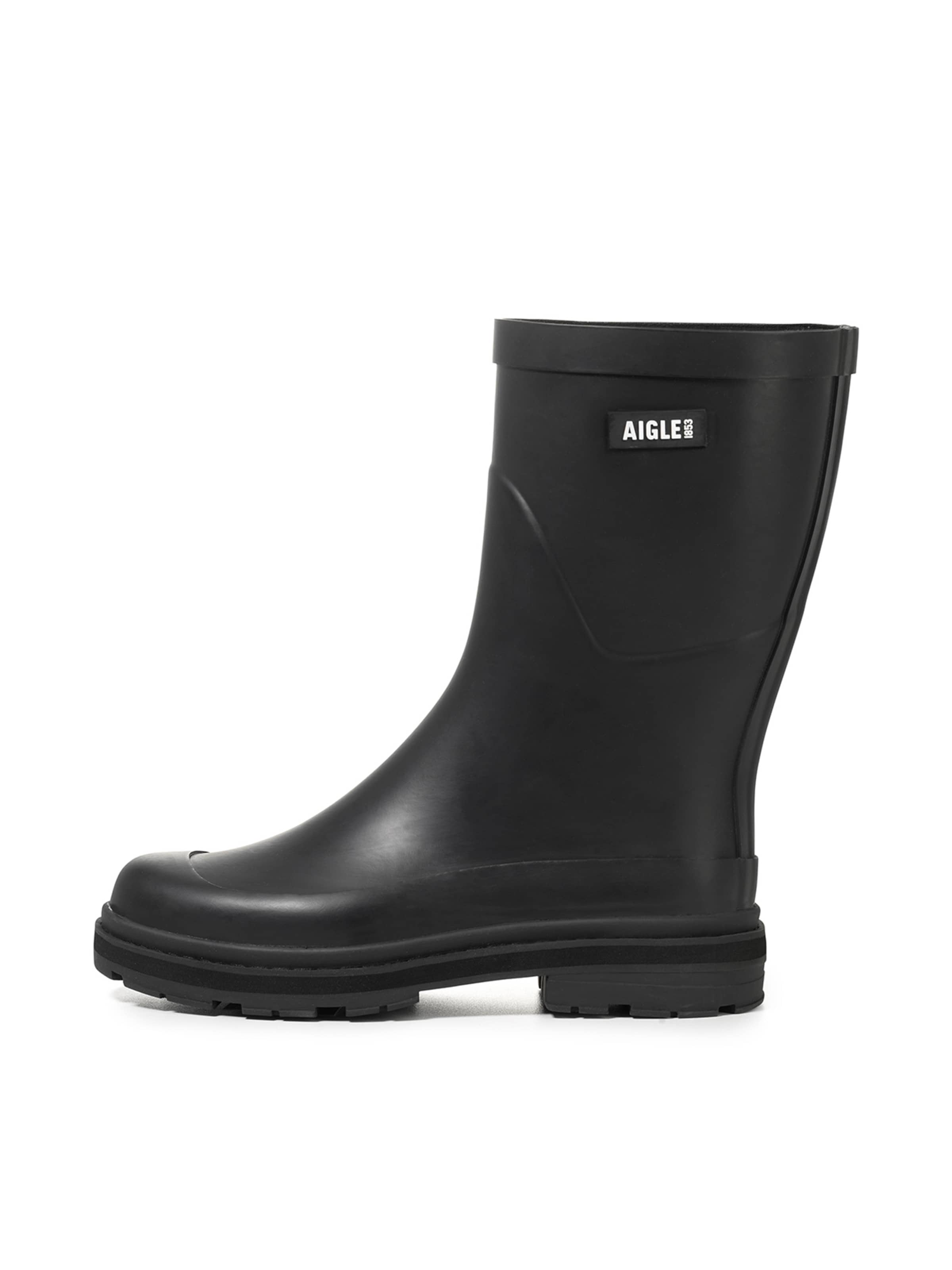 AIGLE Ботинки 'MID RAIN ' в Черный: спереди