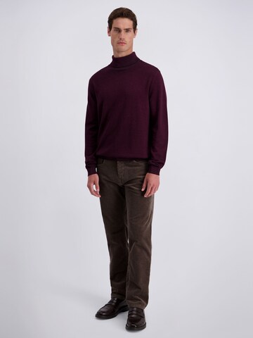 Regular Pantalon 'Laval' PIERRE CARDIN en noir