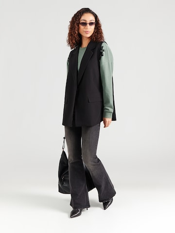 VERO MODA Sweatshirt 'VMHelen Trina' in Grün