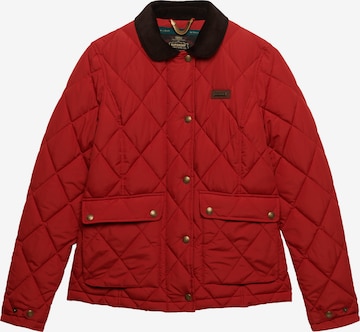 Superdry & Co Between-Season Jacket in Red: front