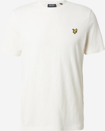 Lyle & Scott Shirt 'Fine Slub' in Beige: voorkant