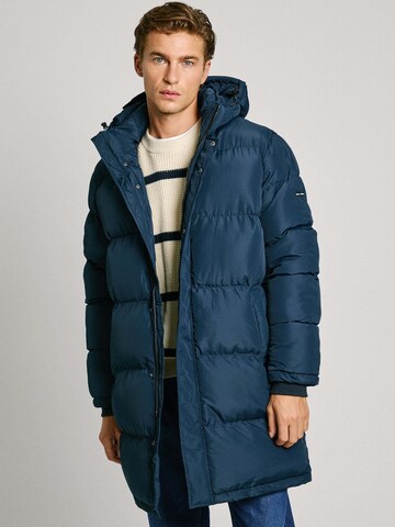 Pepe Jeans Wintermantel 'TORIN' in Blau: Vorderseite