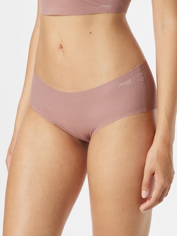 SLOGGI Boyshorts 'ZERO Feel Flow' in Brown: front