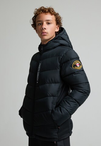 Zavetti Canada - Casaco de inverno 'Fallonino' em preto: frente