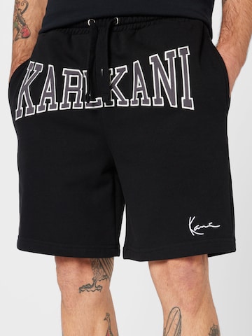 Regular Pantalon Karl Kani en noir