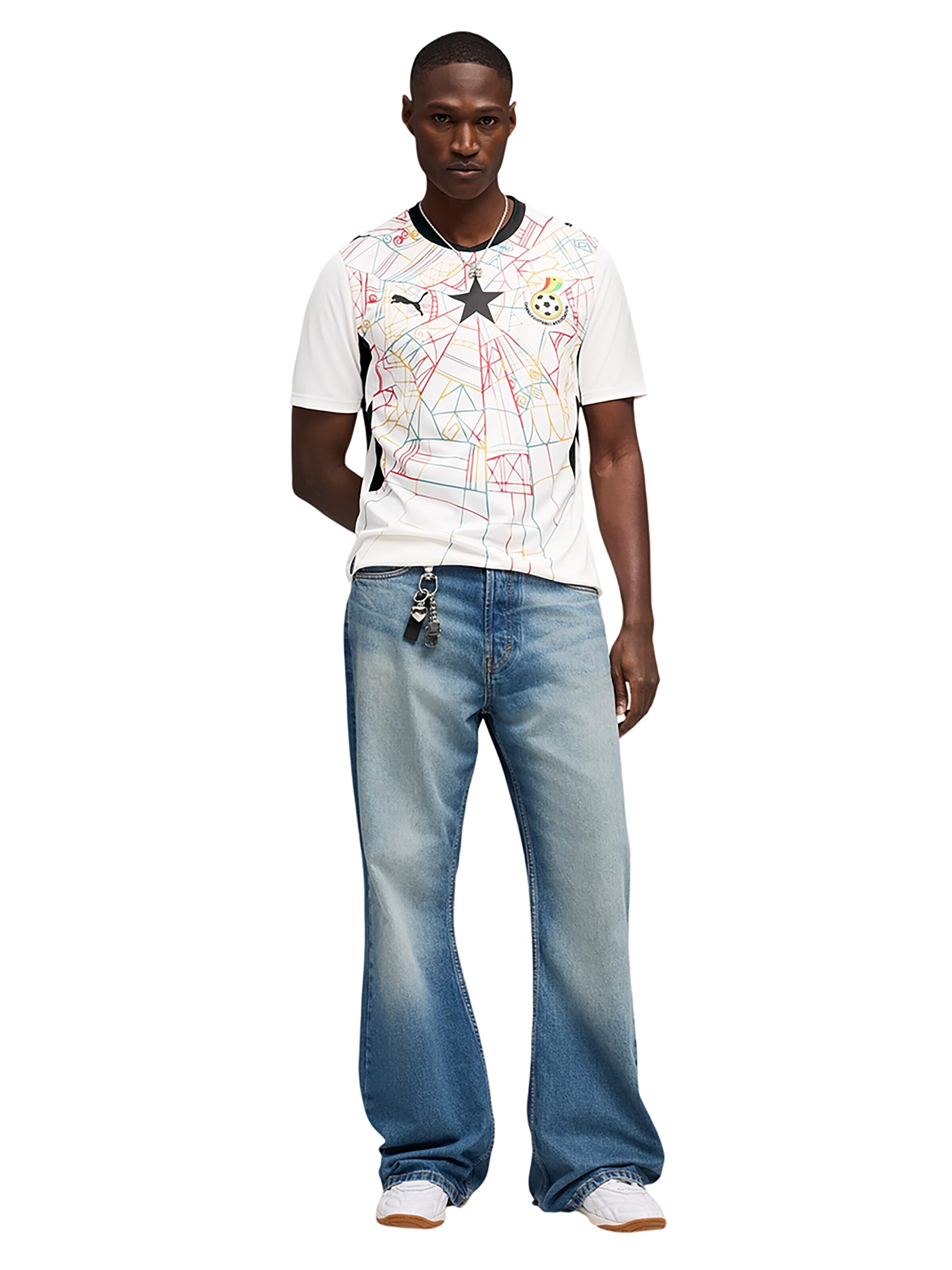 PUMADres 'Ghana Heimtrikot 2026' - bijela boja
