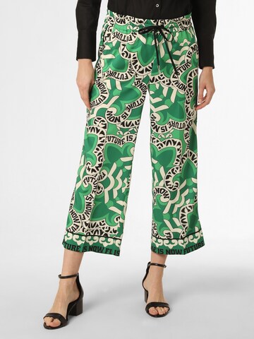 Cambio Loose fit Pants 'Clara' in Green: front