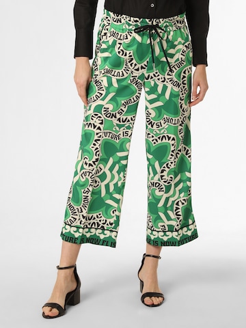 Cambio Loose fit Pants 'Clara' in Green: front