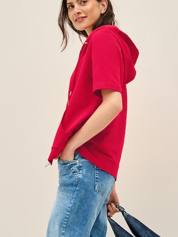 CECIL Zip-Up Hoodie in Red