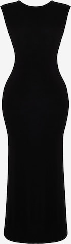 TrendyolVečernja haljina - crna boja: prednji dio