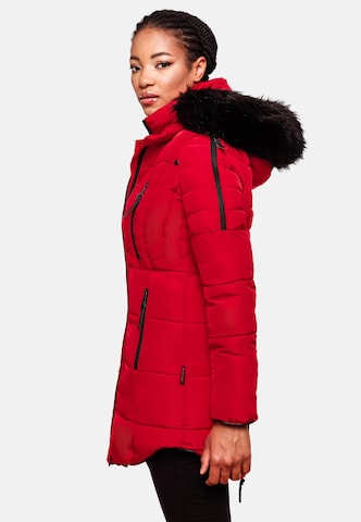 MARIKOO Winter Coat 'Moonshine' in Red