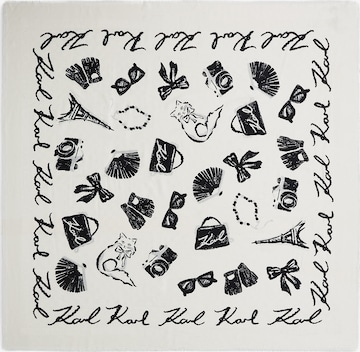 Karl LagerfeldŠal - bijela boja: prednji dio